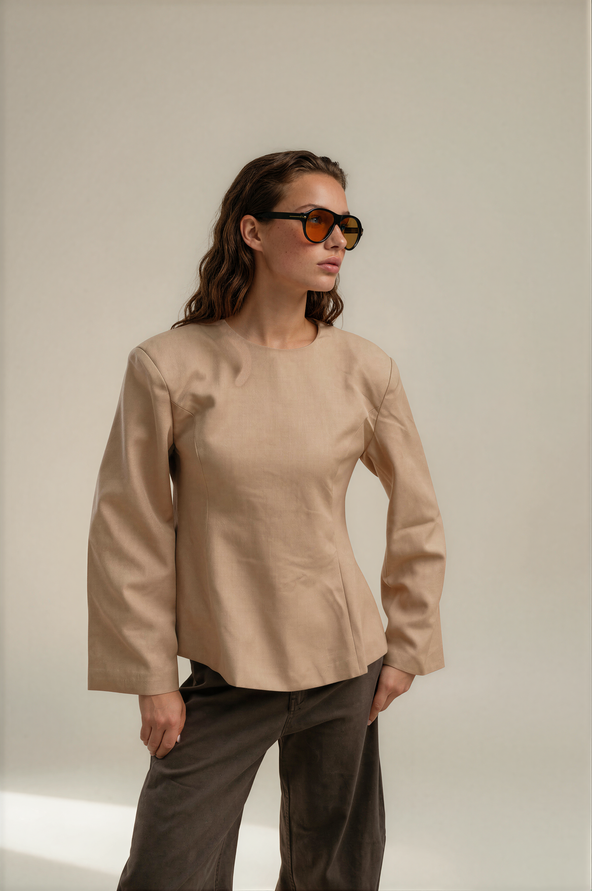 Blazer Veda taupe