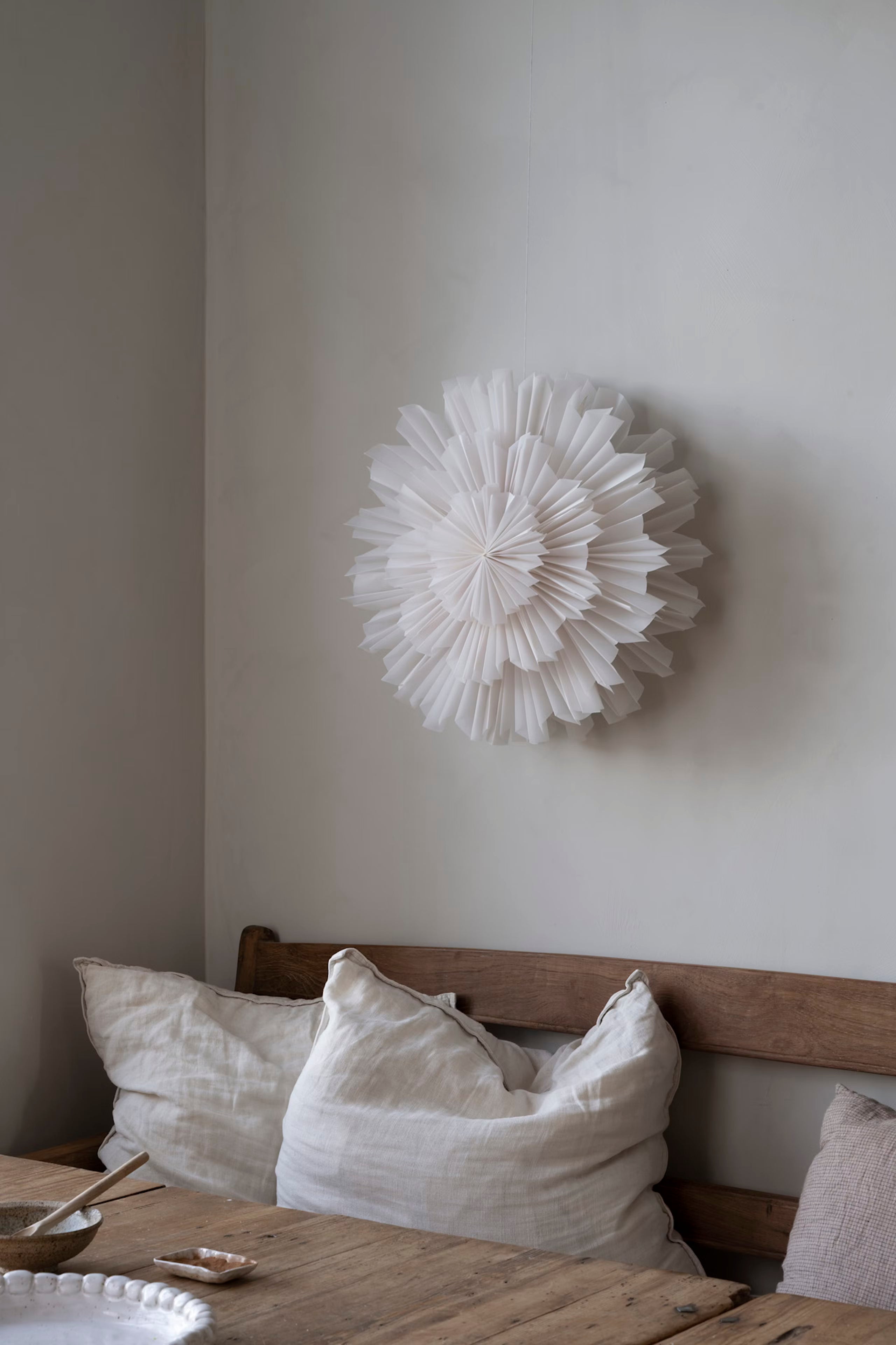 Kerst Hangbloem Snoblomma 44 cm