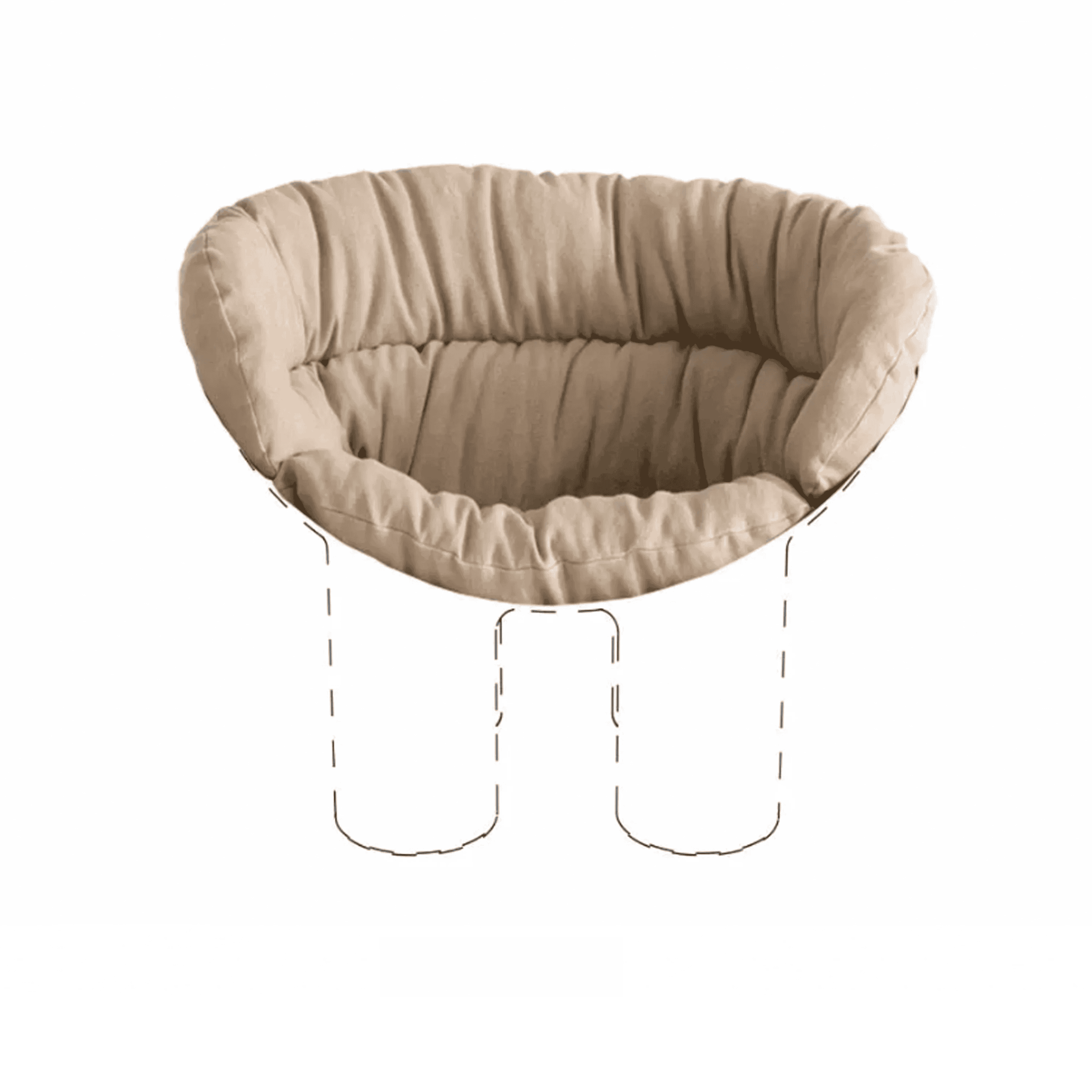 Fauteuil Roly Poly kussen