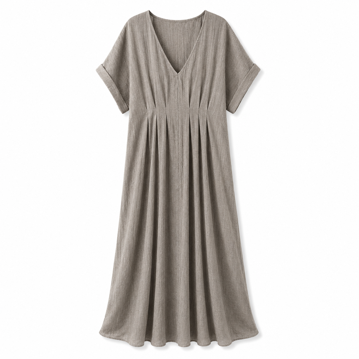 Jurk Fenna metallic Zilver