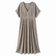 Jurk Fenna metallic Zilver