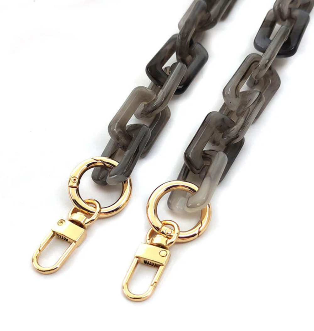 Telefoonkoord Chain grijs