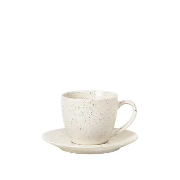 Koffiekop met schotel