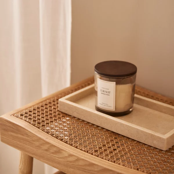 Marmer dienblad tray 15x30cm beige
