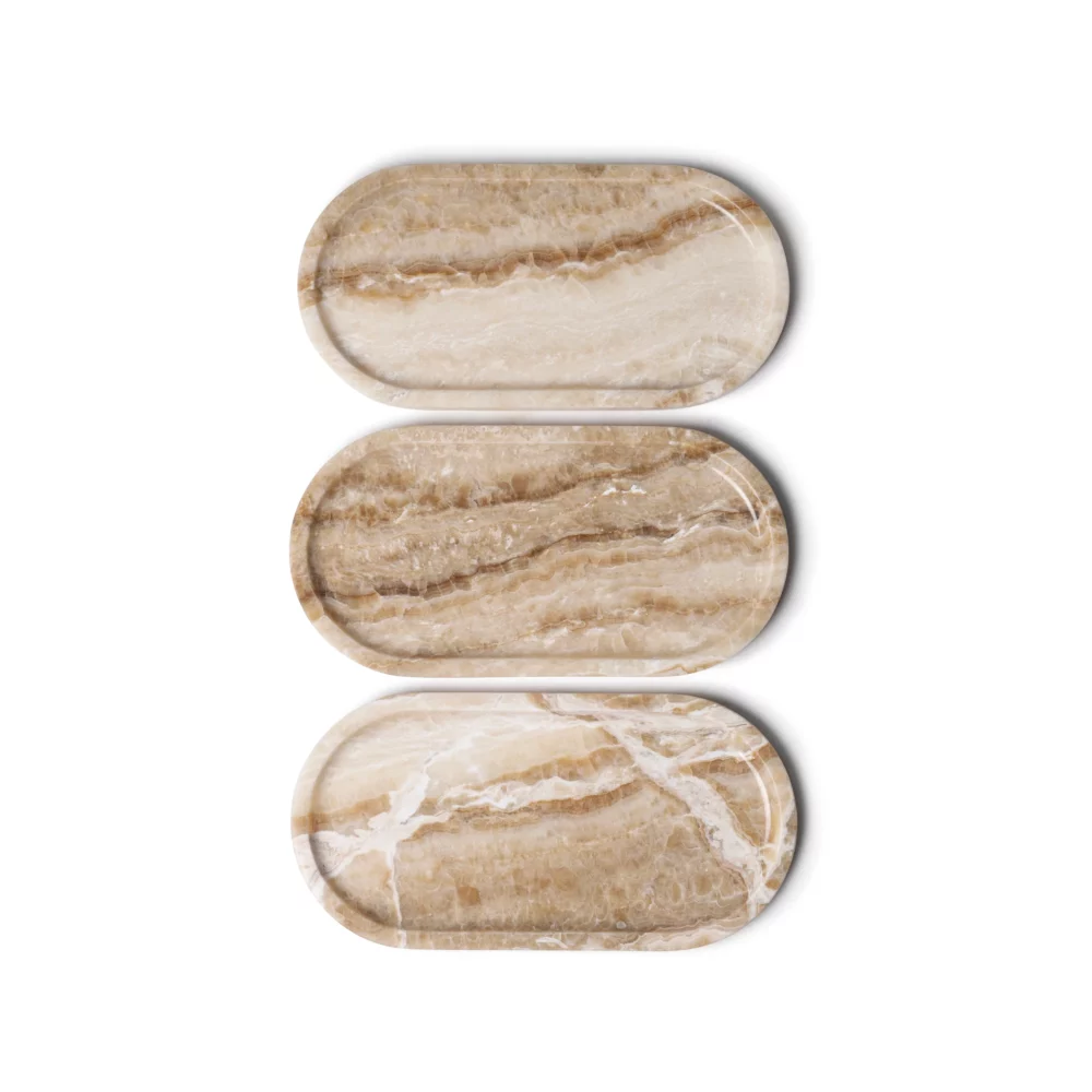 Dienblad Marmer Sandal Onyx 30x15cm - Afbeelding 3