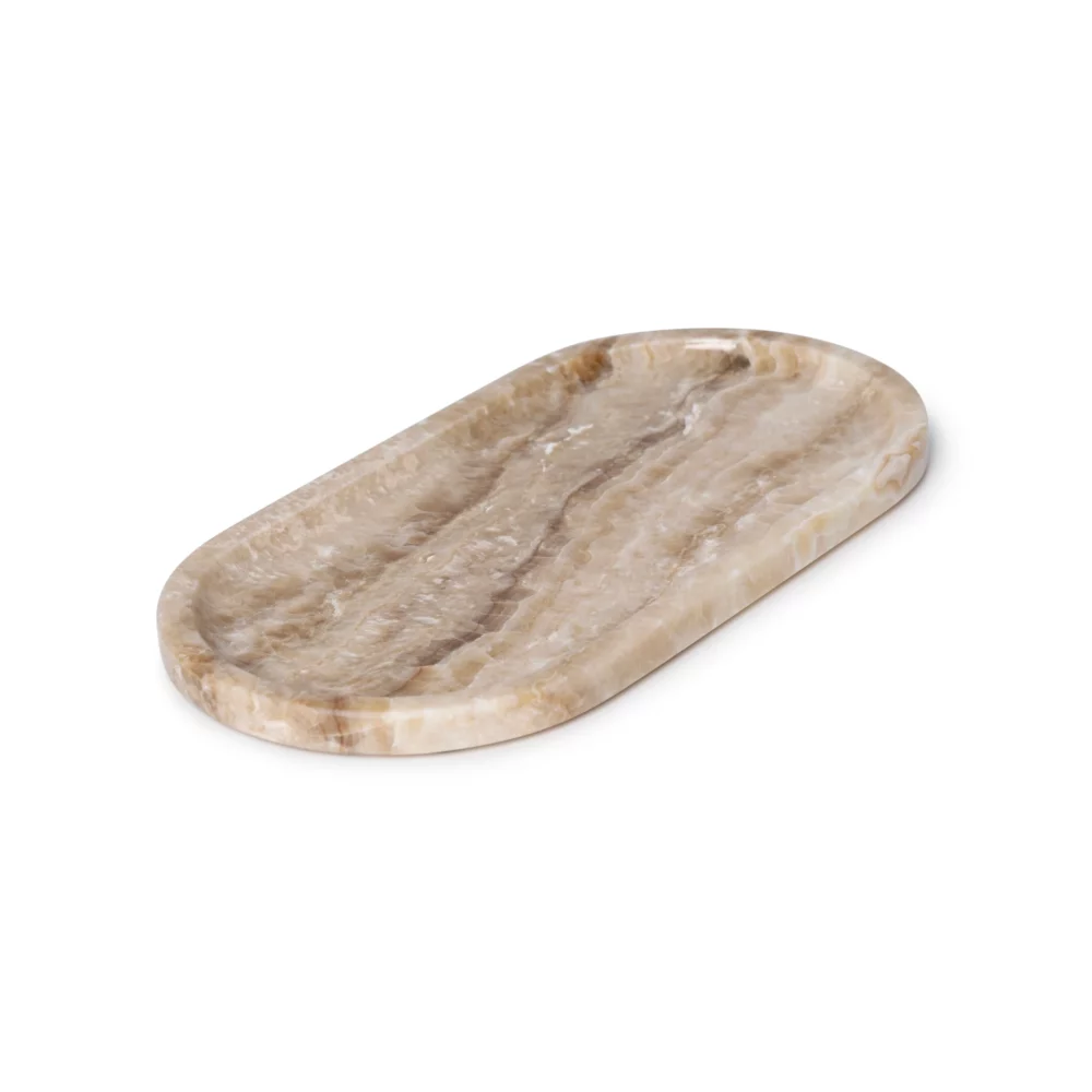 Dienblad Marmer Sandal Onyx 30x15cm