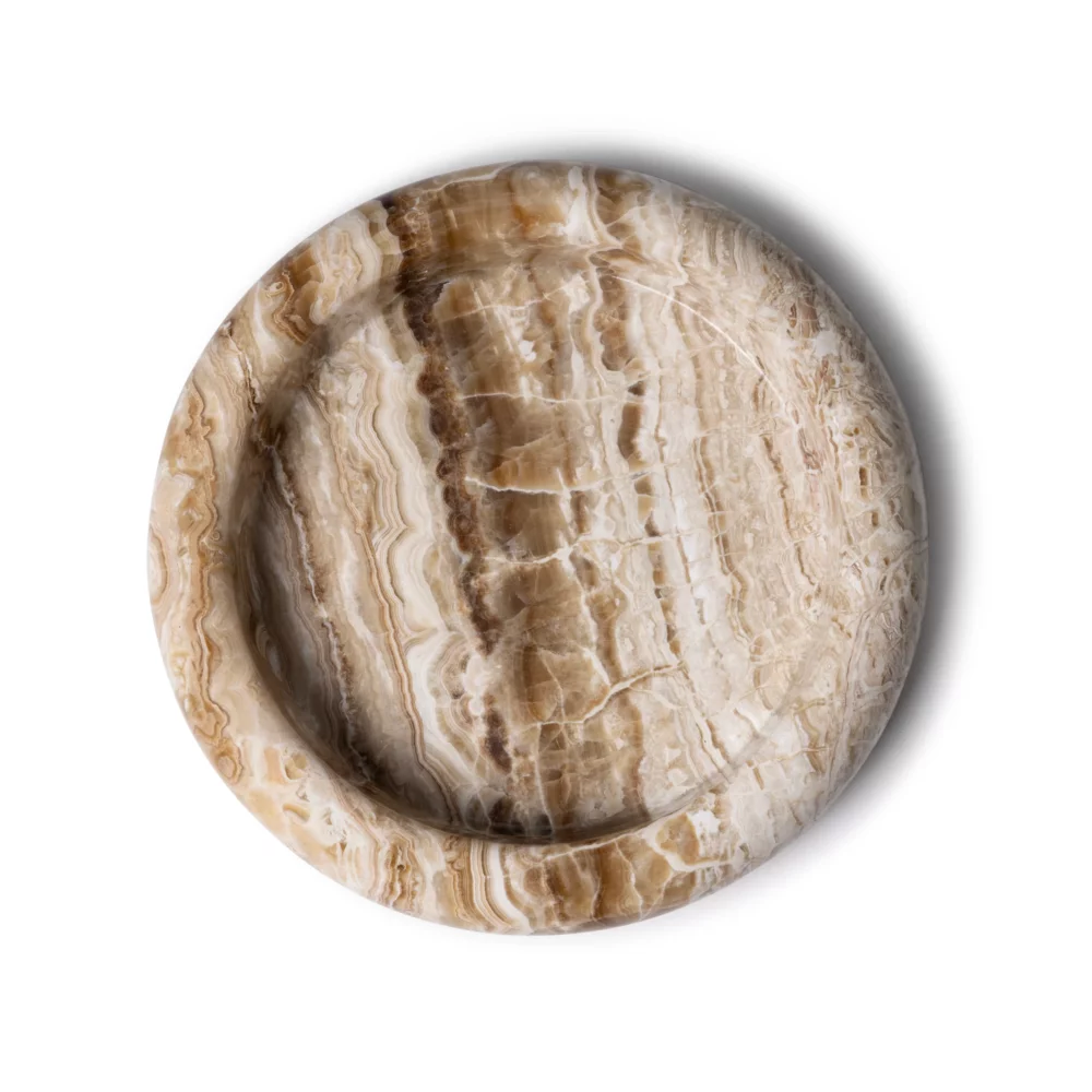 Sandal onyx turban bowl 40cm - Afbeelding 5