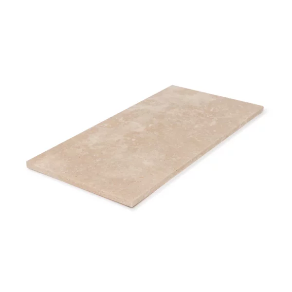 Travertine dienblad rechthoek L 20x40cm