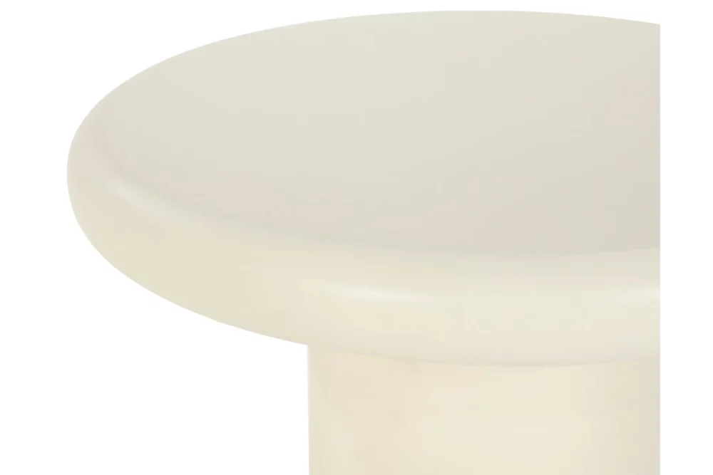 Bijzettafel Jade Magnesium oxide Beige Betoncire – 45 cm - Afbeelding 4