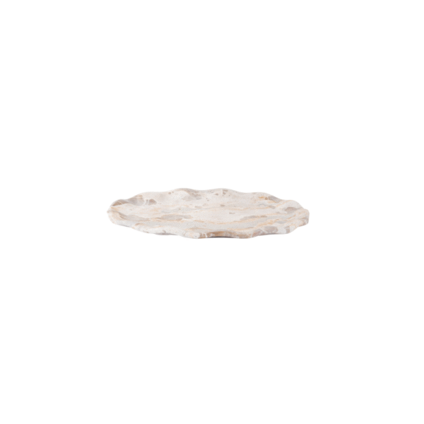 Dienblad Waved Oval M - Bruin