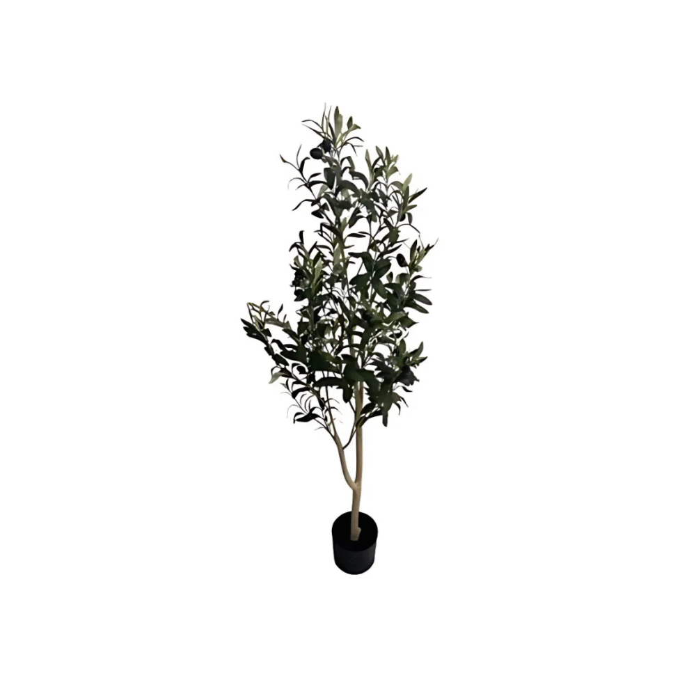 Kunstboom Olijf strak in pot 180 cm w/berrie