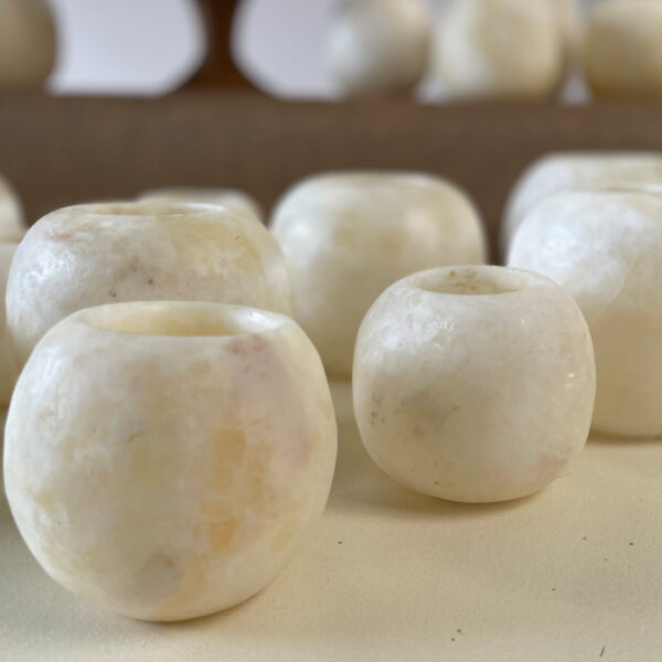 Waxinelichthouder Alabaster Butter L