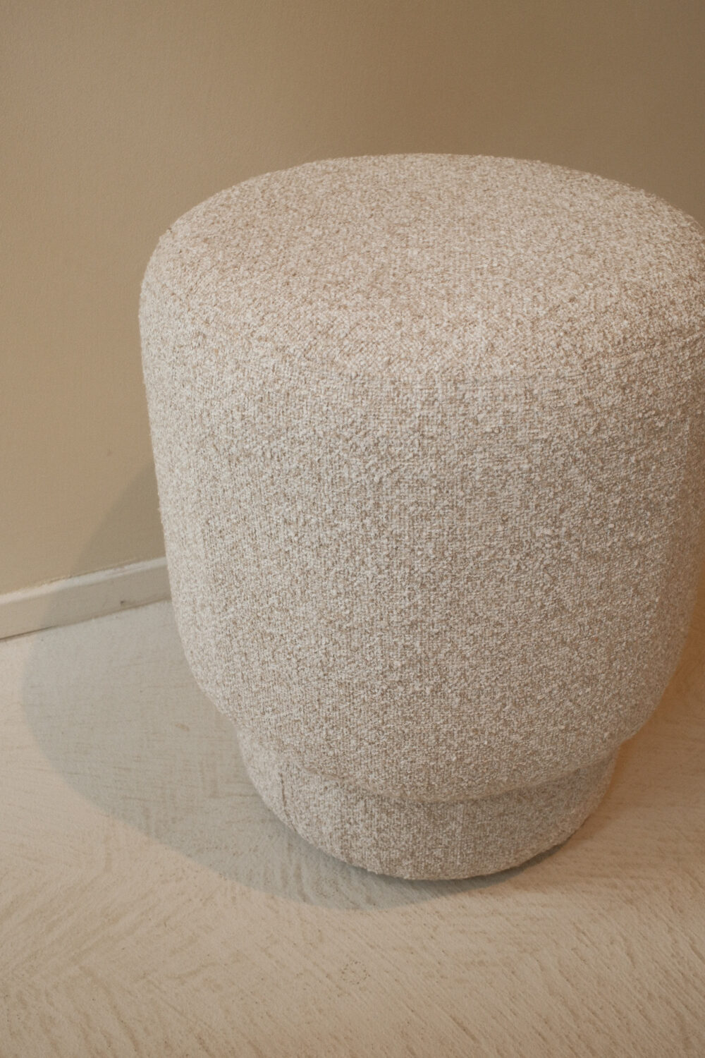 Poef LDE ø40×48 01 nature - Afbeelding 3