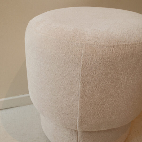 Poef LDE ø40×42 11 cream