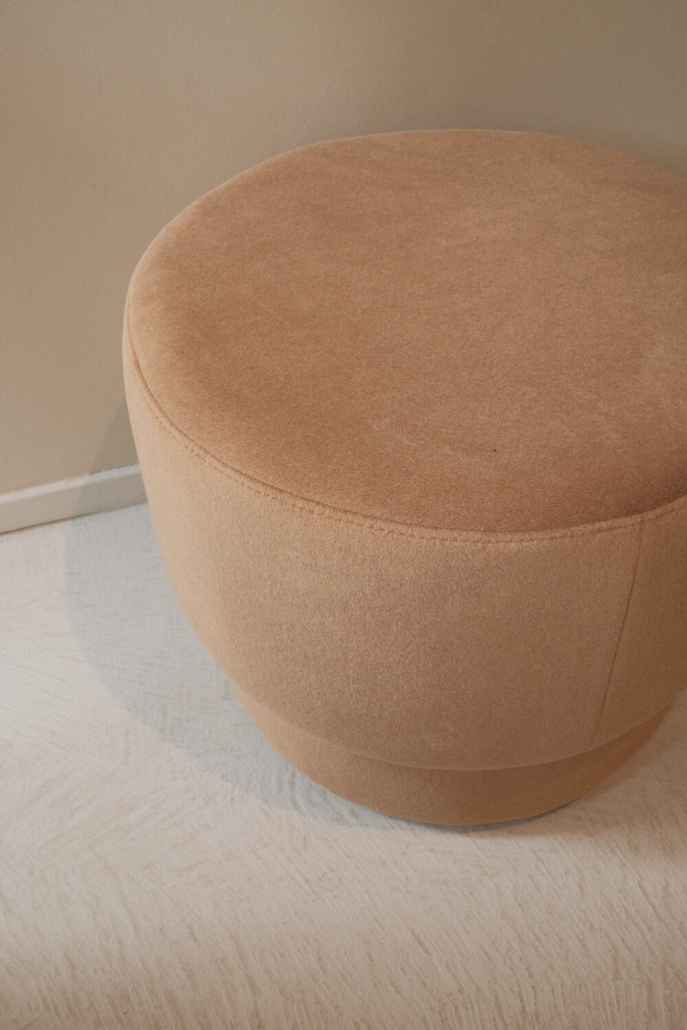 Poef LDE ø50×42 05 camel - Afbeelding 2