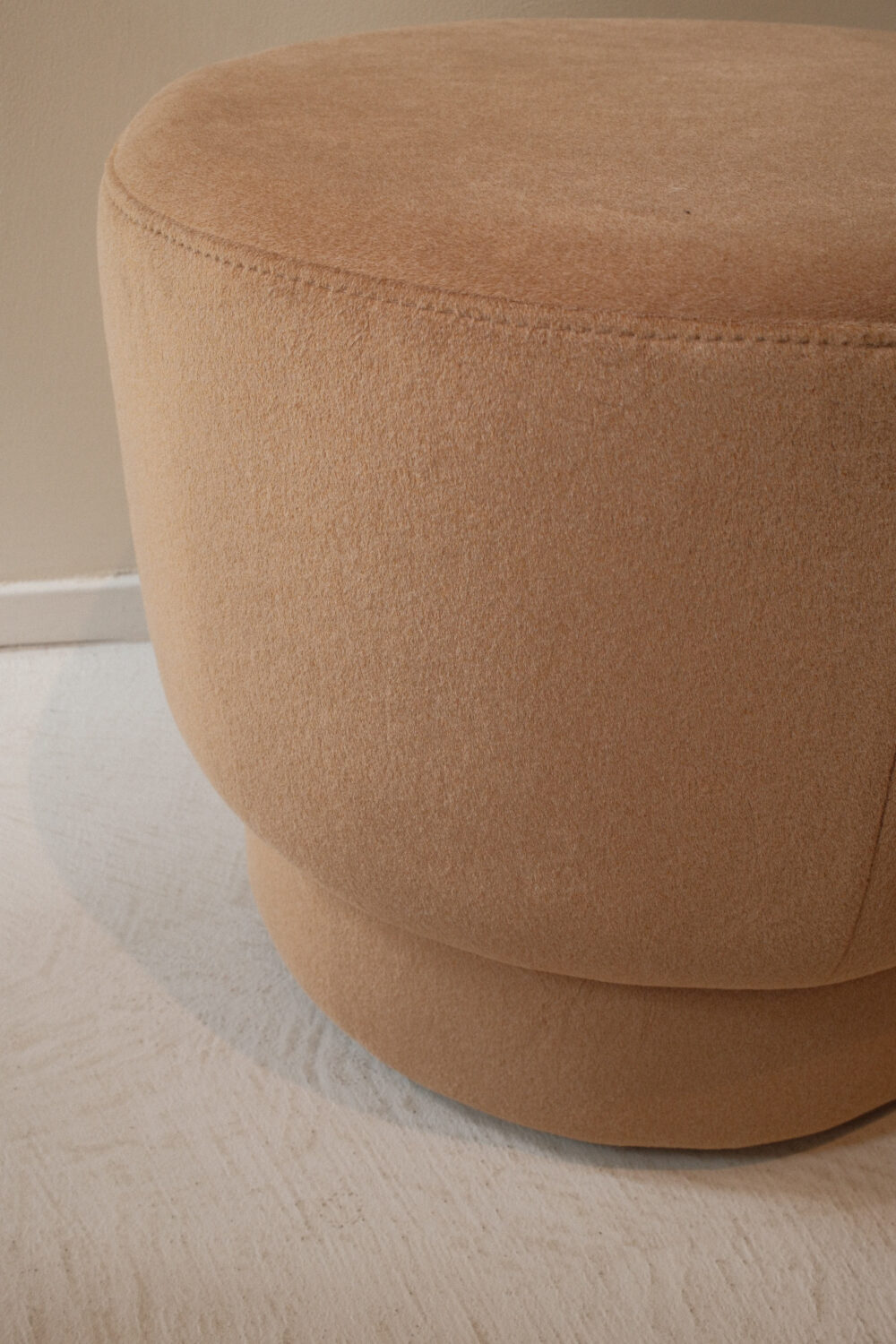 Poef LDE ø50×42 05 camel - Afbeelding 4
