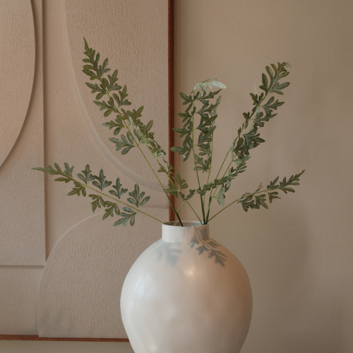 Kunsttak camptotheca fruit spray 79 cm beige