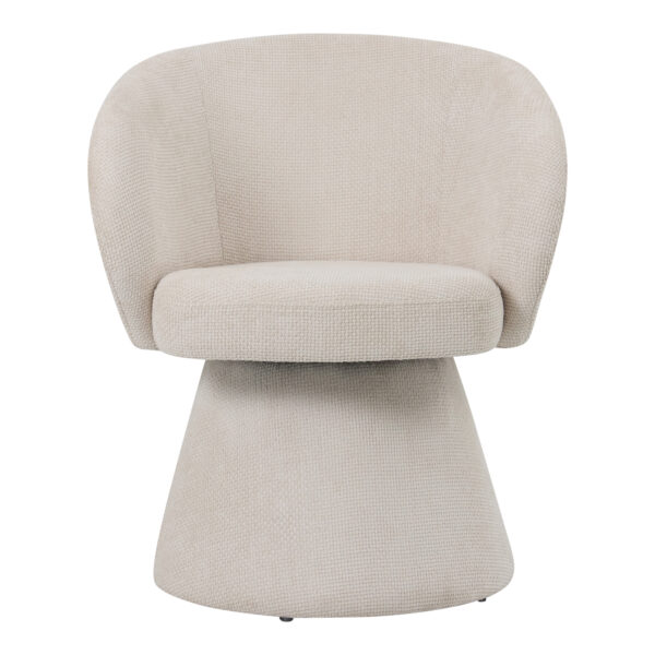 Fauteuil Hermes Cream Dining Eden 3