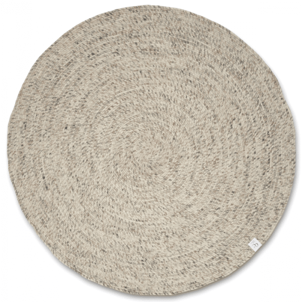 Merino Round Ø160 Natural Beige