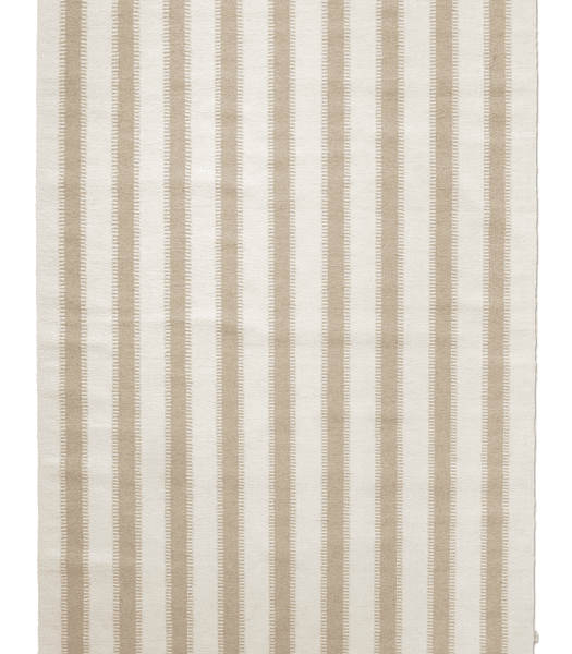 Vloerkleed Stripes 250x350 Off white/Natural
