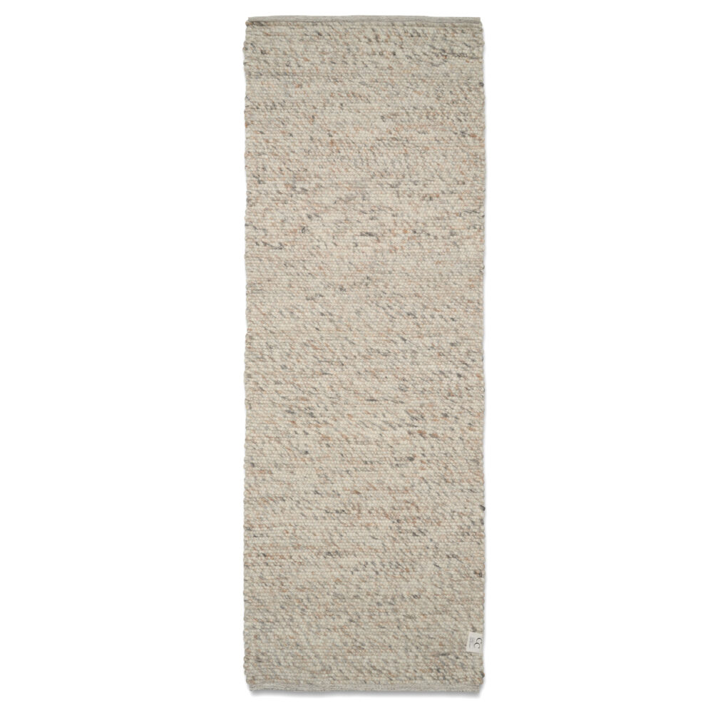 Vloerkleed Runner Merino 80x300 Natural Beige