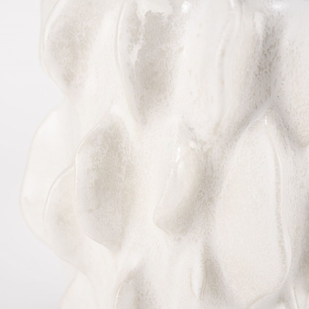 Pot Yecla 22x26 cm - white - Afbeelding 3