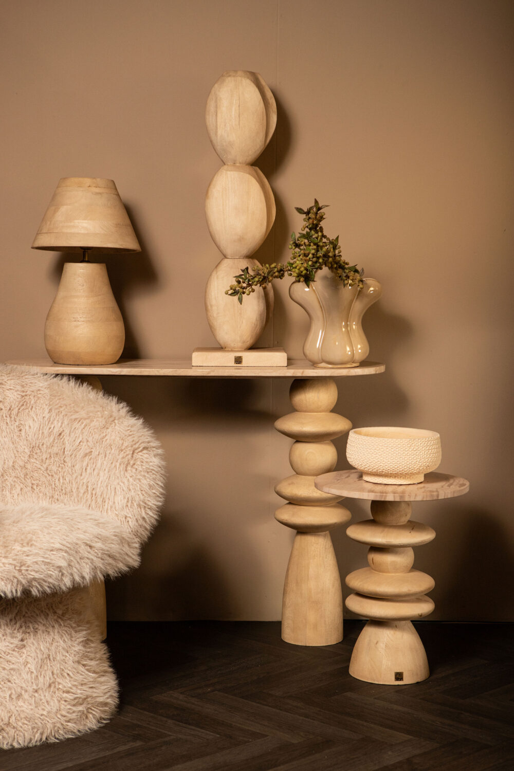 Side Table Callain Natural - Afbeelding 2