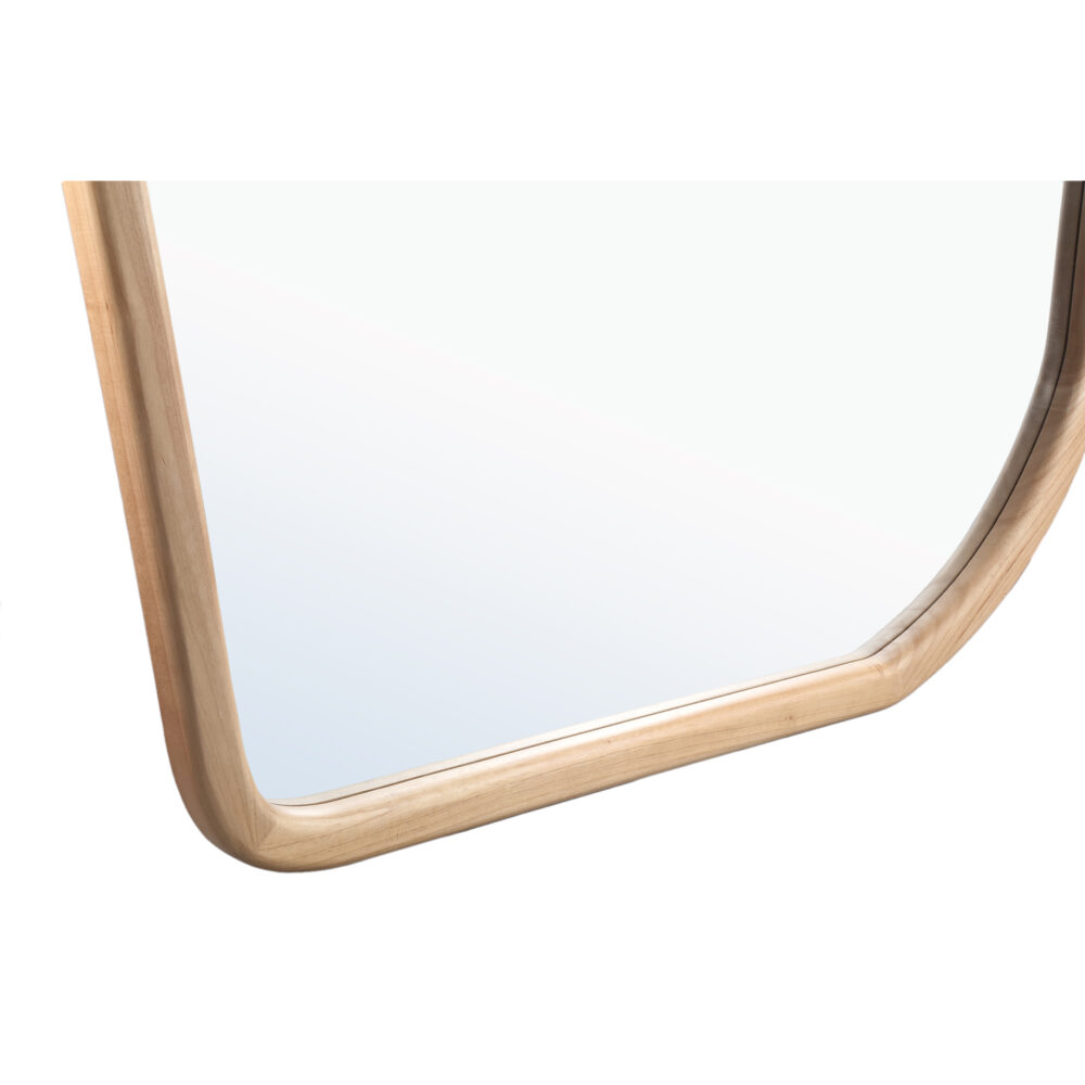 Spiegel Denholm Natural Solid Wood Big Organic Mirror - Afbeelding 2