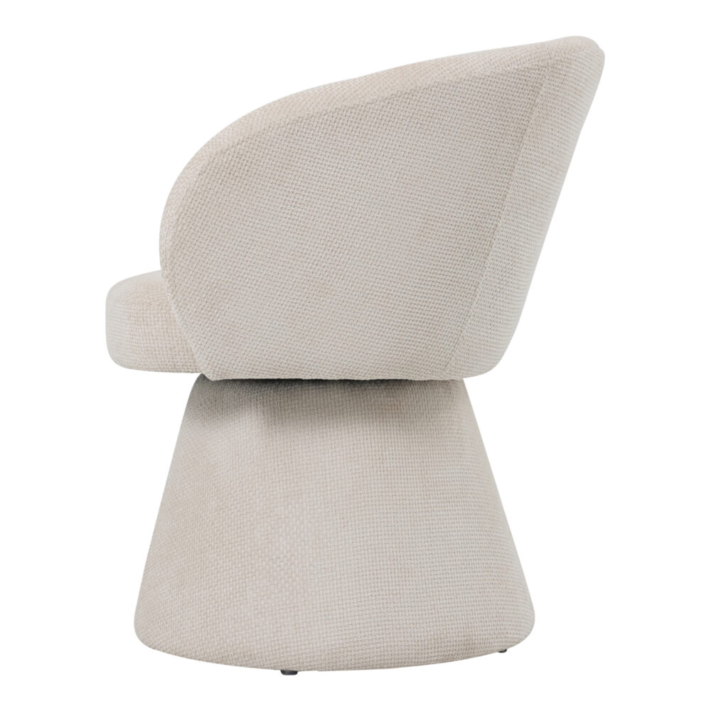 Fauteuil Hermes Cream Dining Eden 3 - Afbeelding 2