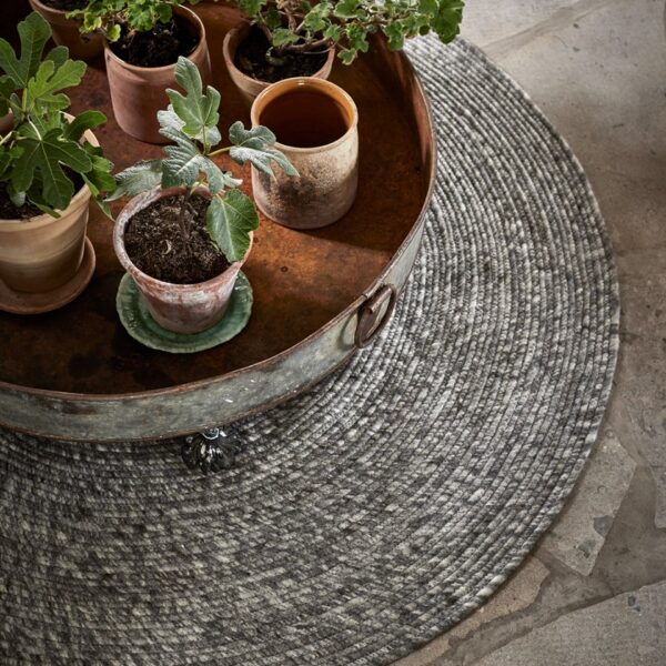 Merino Round Ø200 Grey