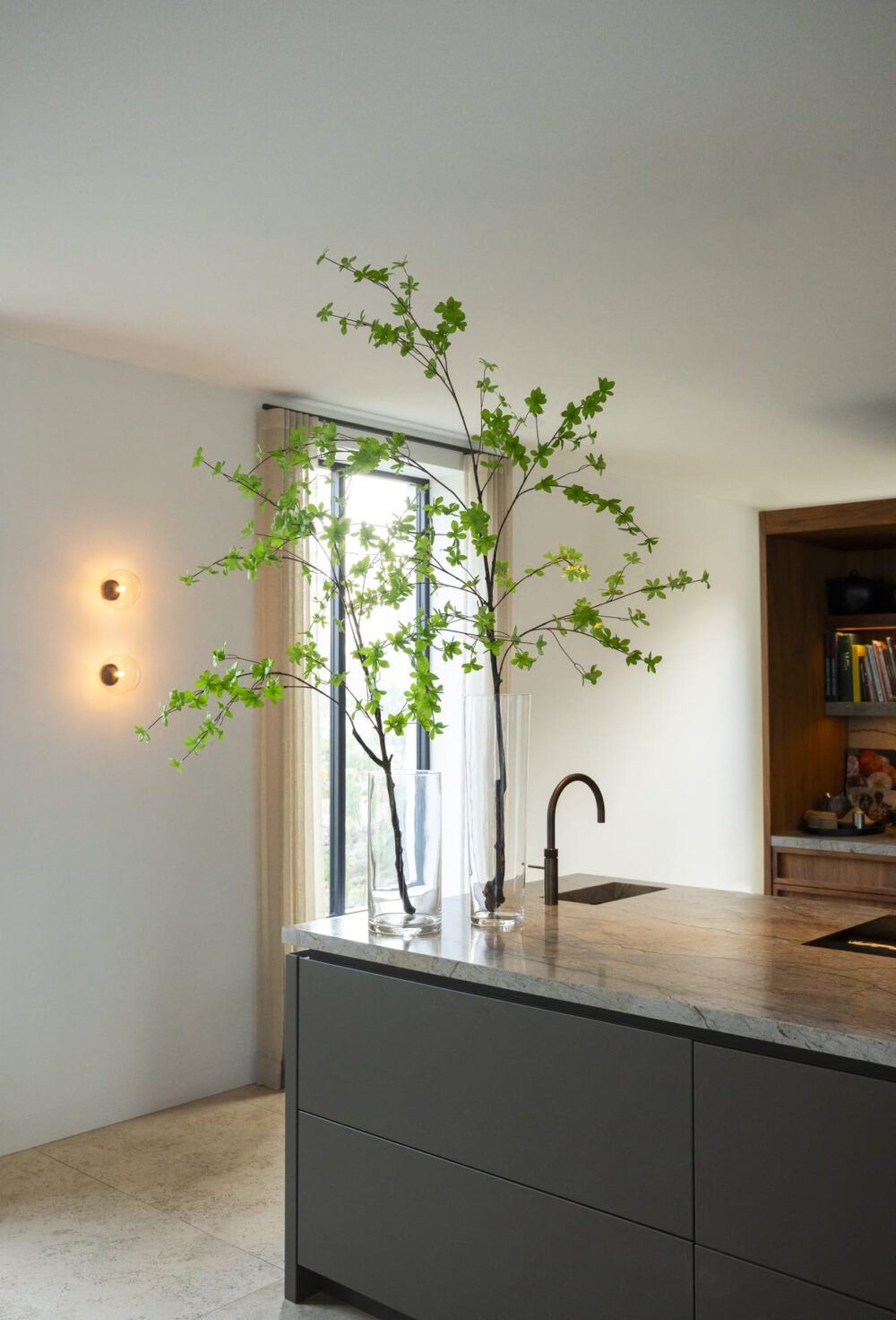 Kunsttak Enkianthus 150cm - Afbeelding 2