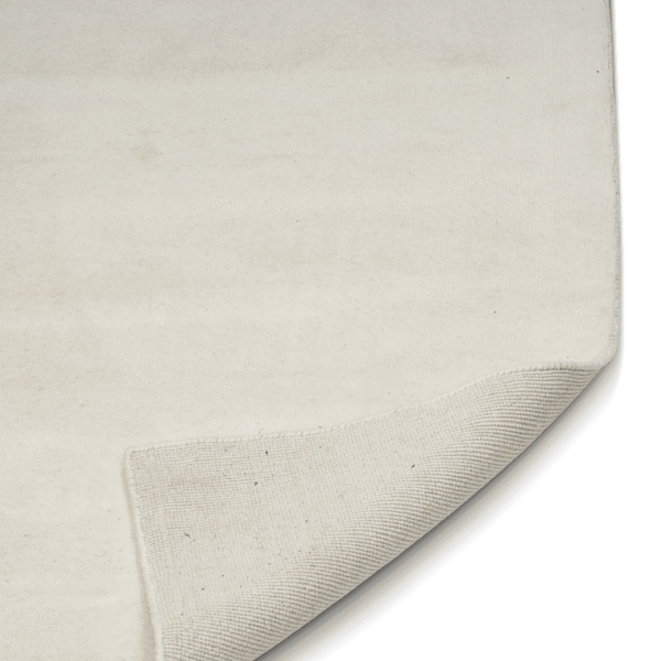 Vloerkleed Solid 250x350 Offwhite