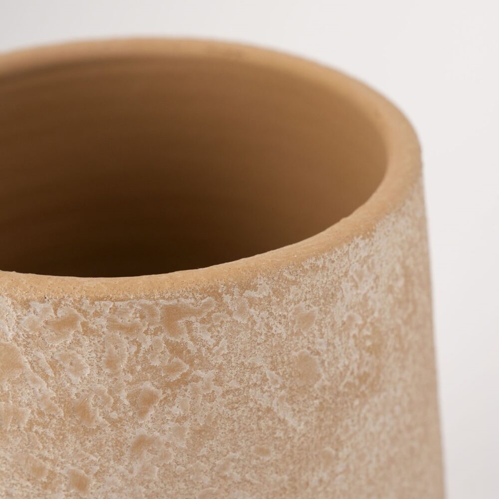 Vaas Evora 27x60 cm - light brown - Afbeelding 4