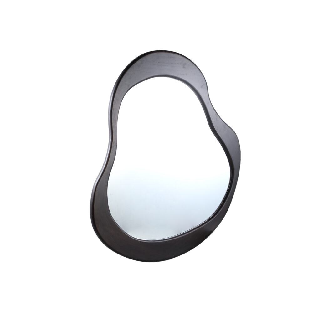 Spiegel Barragh Brown Solid Wood Organic Mirror - Afbeelding 4