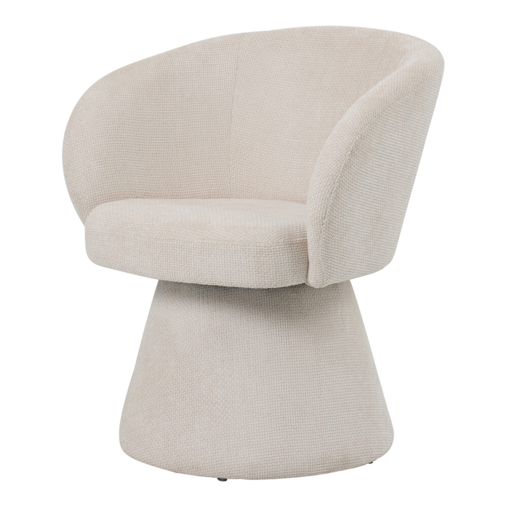 Fauteuil Hermes Cream Dining Eden 3 - Afbeelding 4