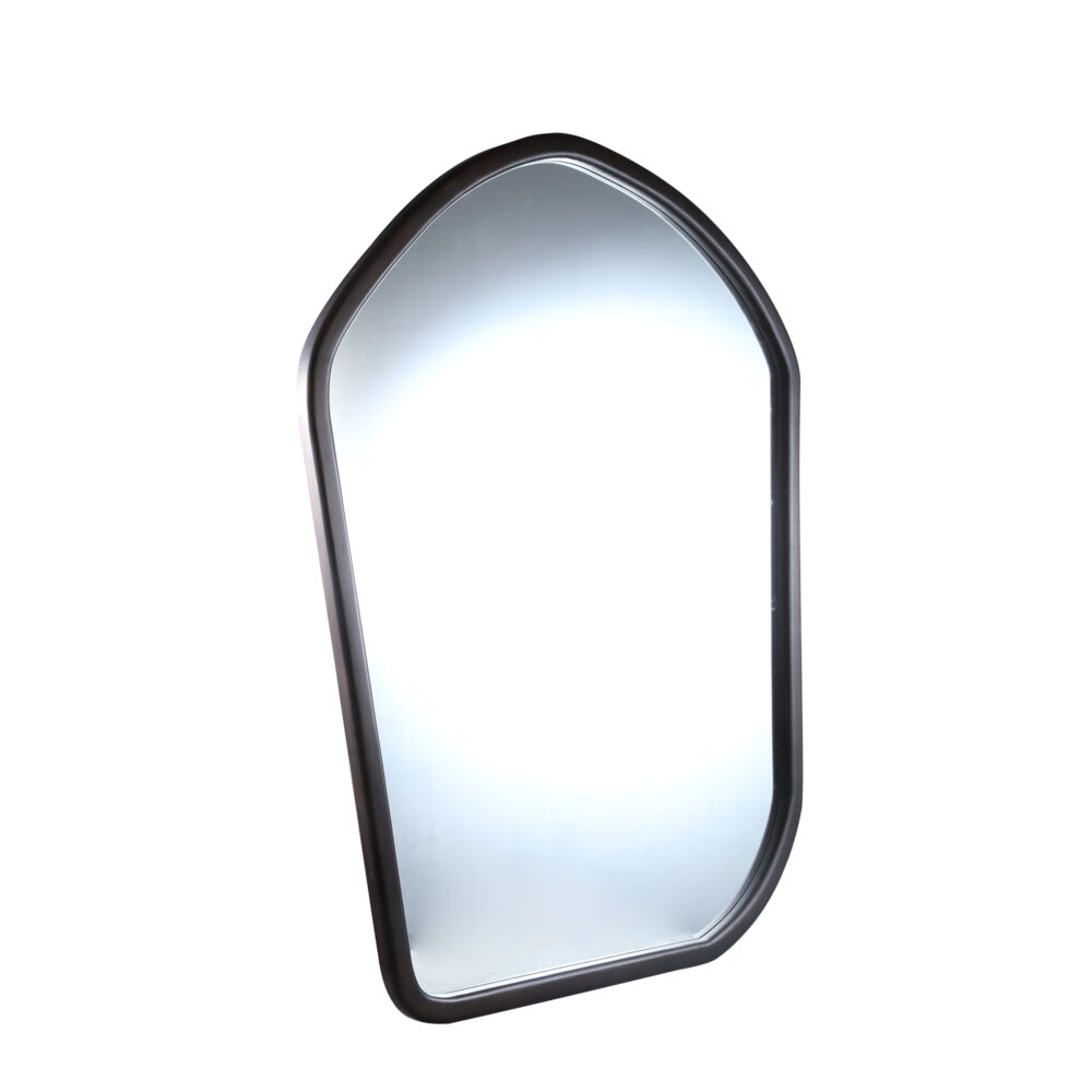 Spiegel Denholm Brown Solid Wood Big Organic Mirror - Afbeelding 4