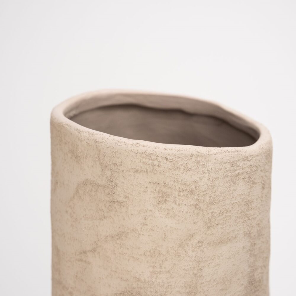 Vaas Soave 17x76 cm - light brown - Afbeelding 3