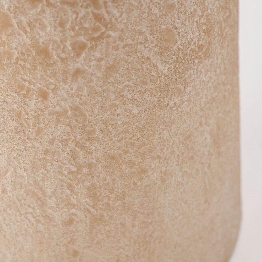 Vaas Evora 27x60 cm - light brown - Afbeelding 2