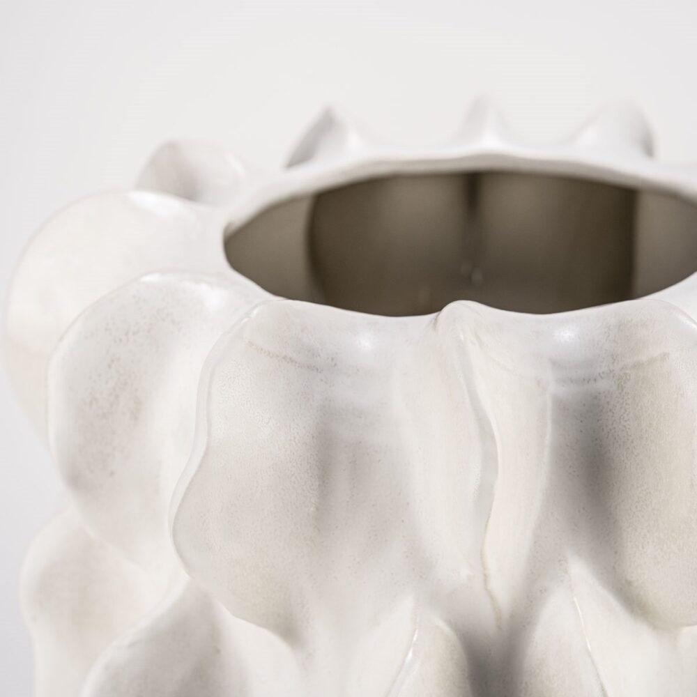 Pot Yecla 42x51 cm - white - Afbeelding 2
