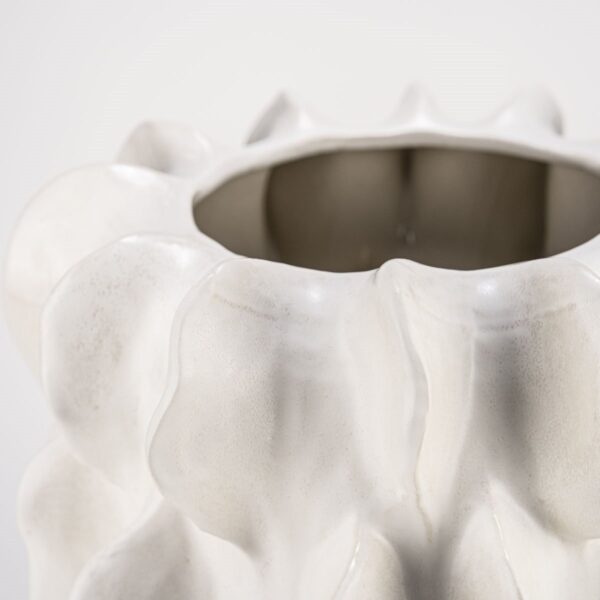 Pot Yecla 42x51 cm - white