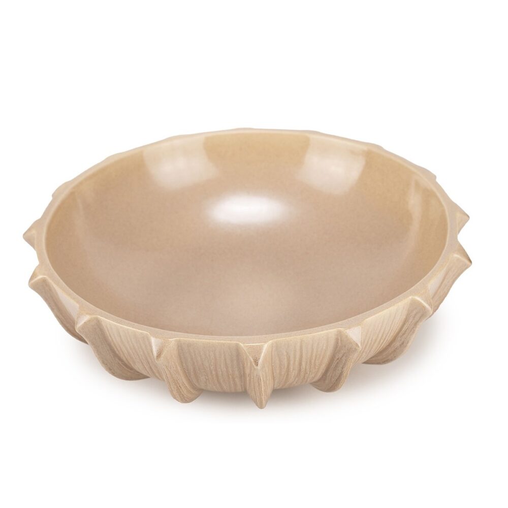 Schaal Medoc Bowl 40x13 cm - luster taupe - Afbeelding 3