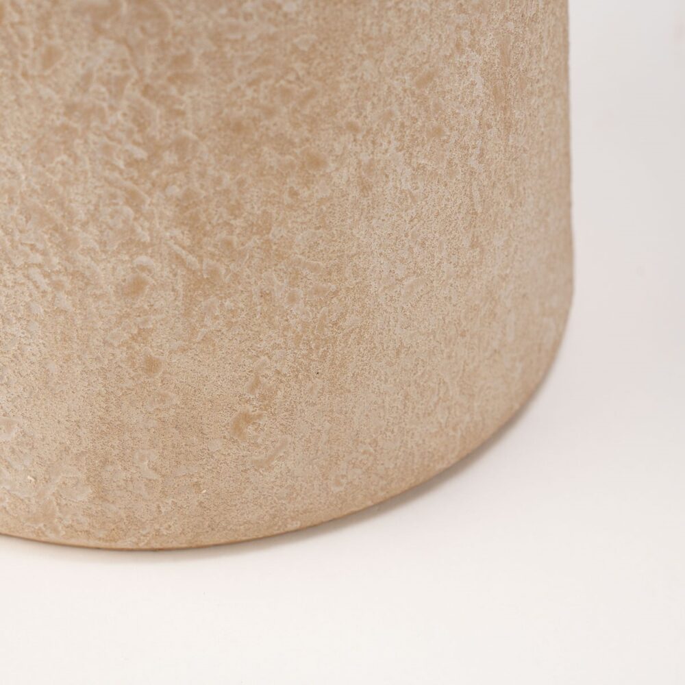 Vaas Evora 27x60 cm - light brown - Afbeelding 3