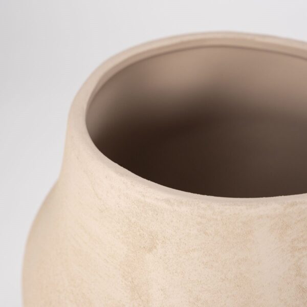 Vaas Vittoria 37,5x36 cm - light brown