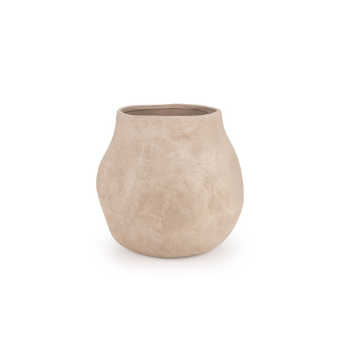 Vaas Vittoria 37,5x36 cm - light brown