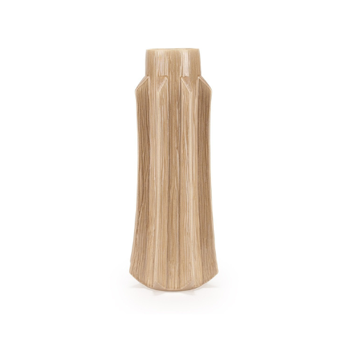 Vaas Medoc Vase 20x48 cm - luster taupe