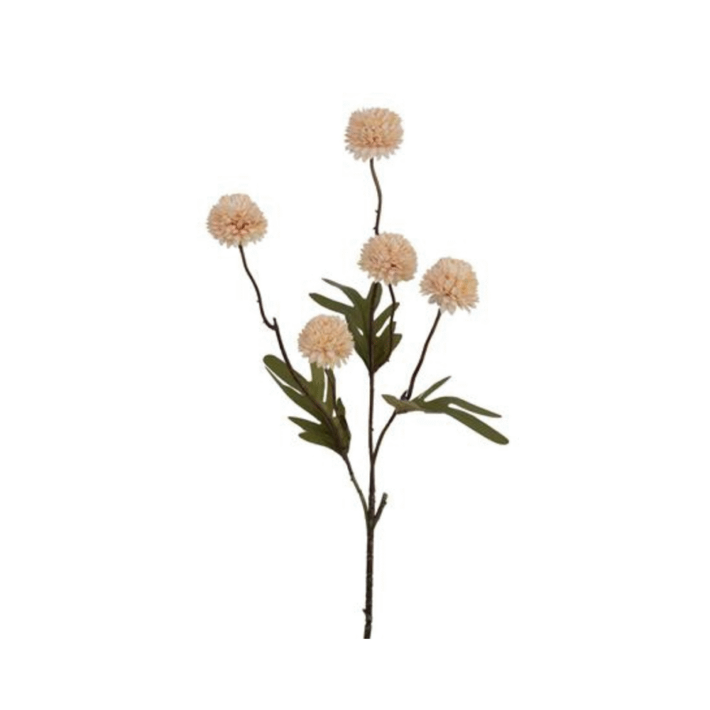 Kunsttak Pompom  - Cream S